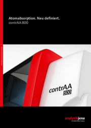 Broschüre contrAA 800 (German)